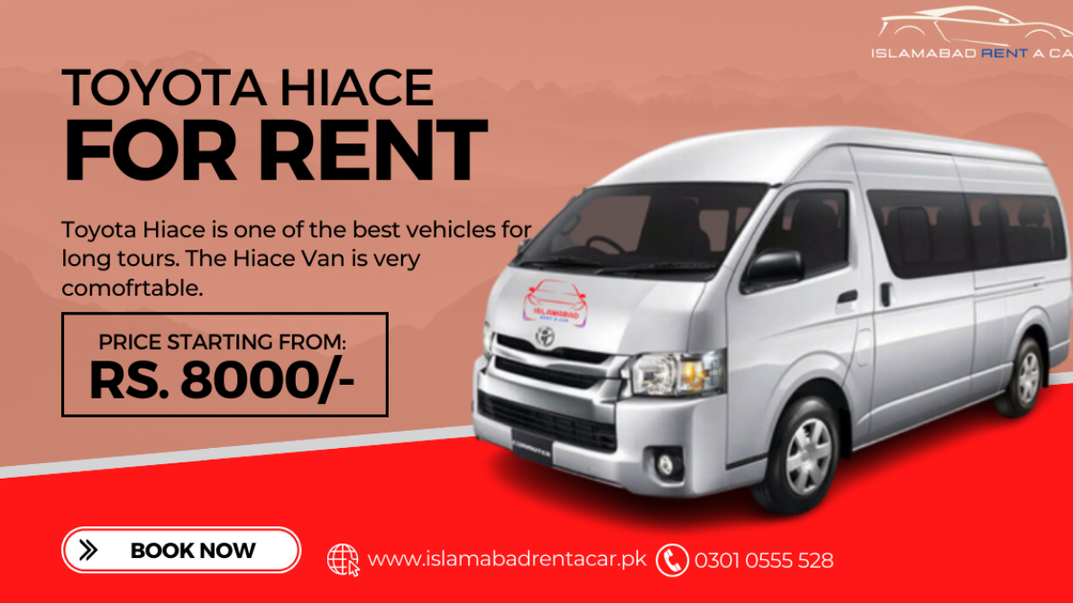 Hiace For Rent in Islamabad City Islamabad Rent a Car