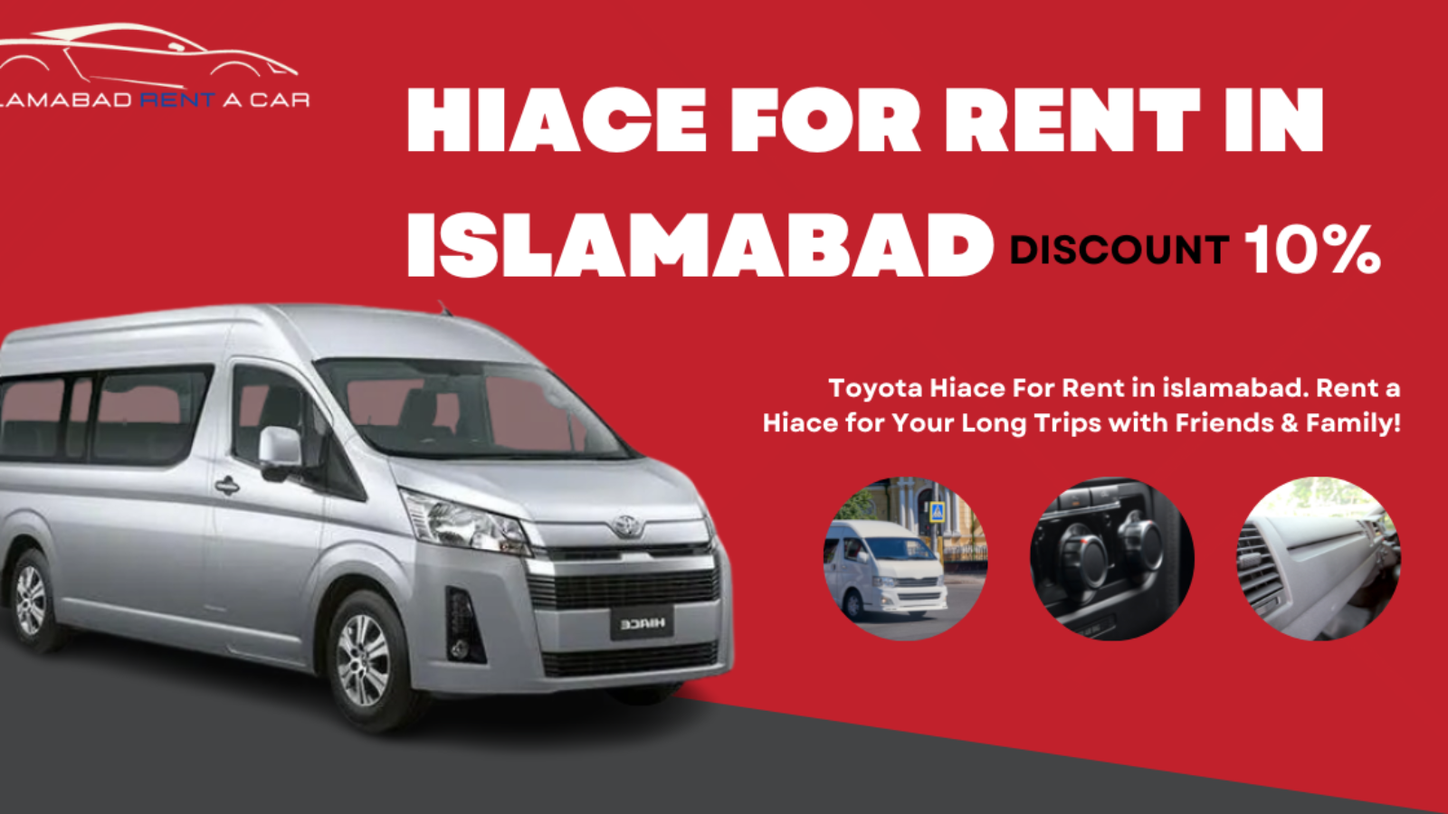 Hiace Rent in Islamabad