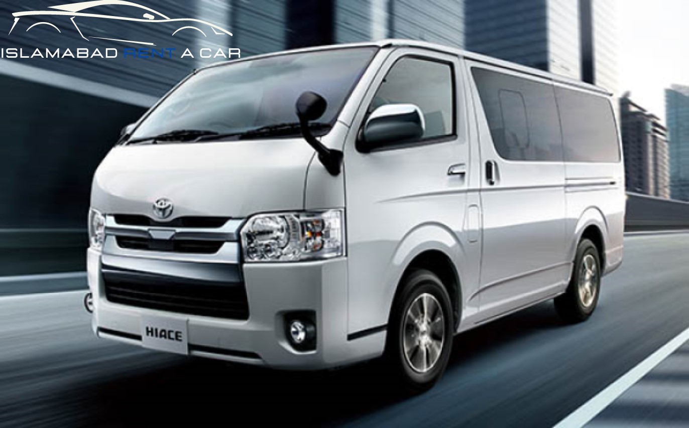 Toyota Hiace for rent in Islamabad