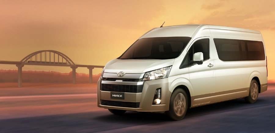 hiace for rent in karachi