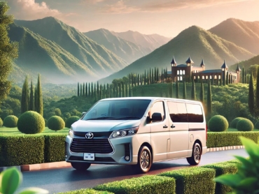 Luxury Hiace for rent in Islamabad