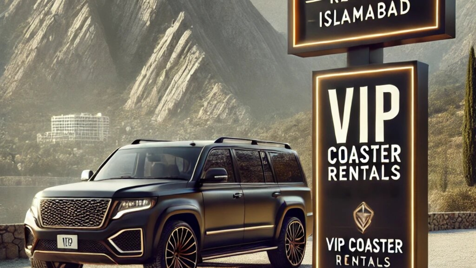 VIP Coaster Rentals in Islamabad