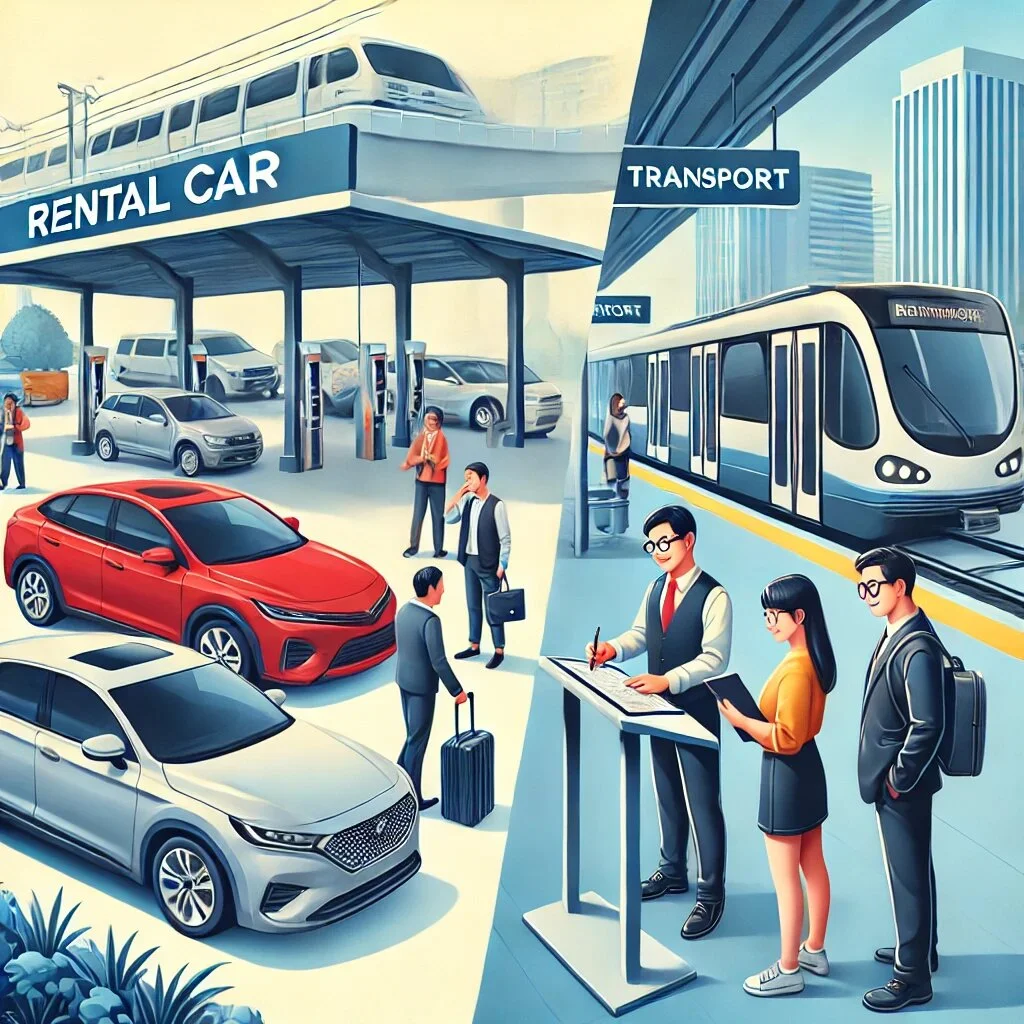 Rental Cars and Public Transport