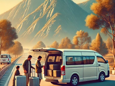 Hiace without a driver in Islamabad