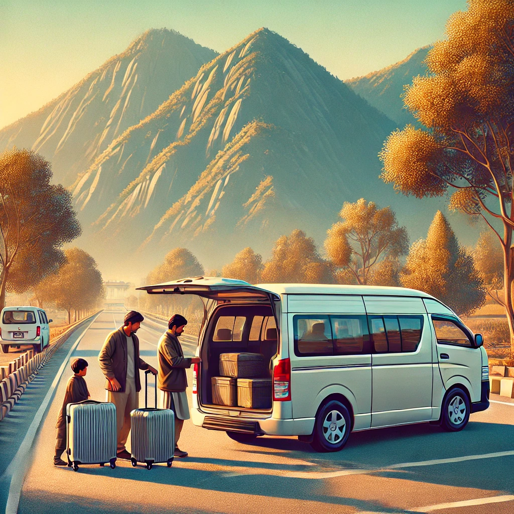 Hiace without a driver in Islamabad