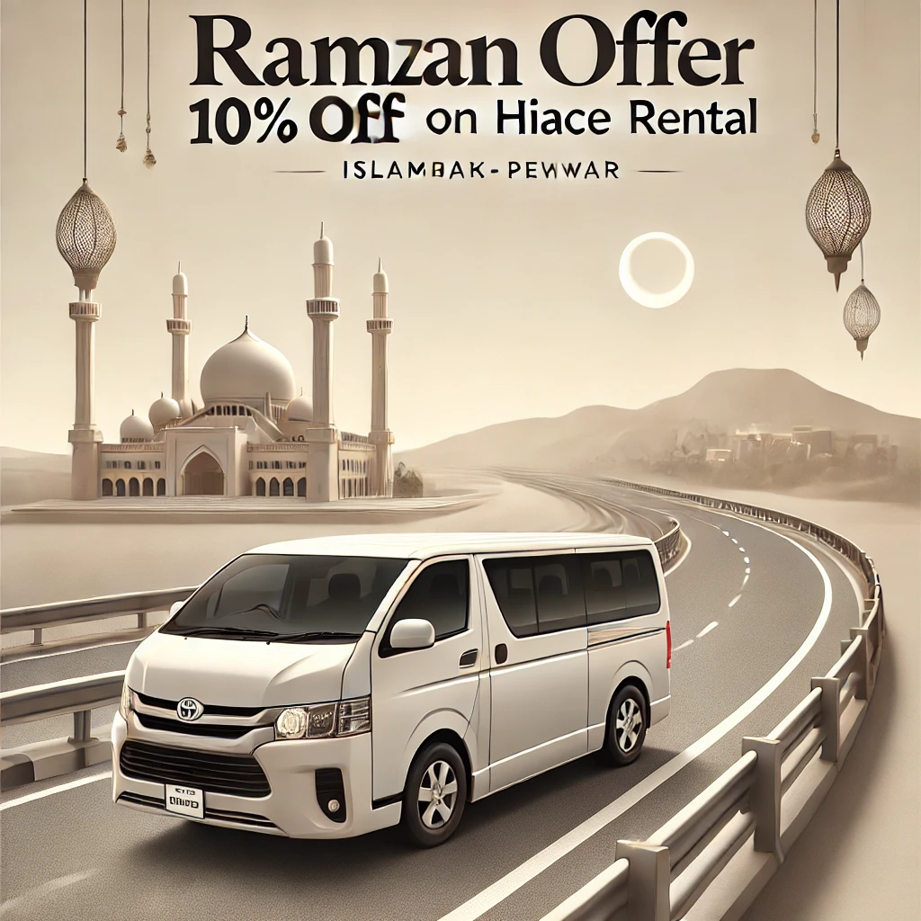 Hiace for Rent in Islamabad to Peshawar 