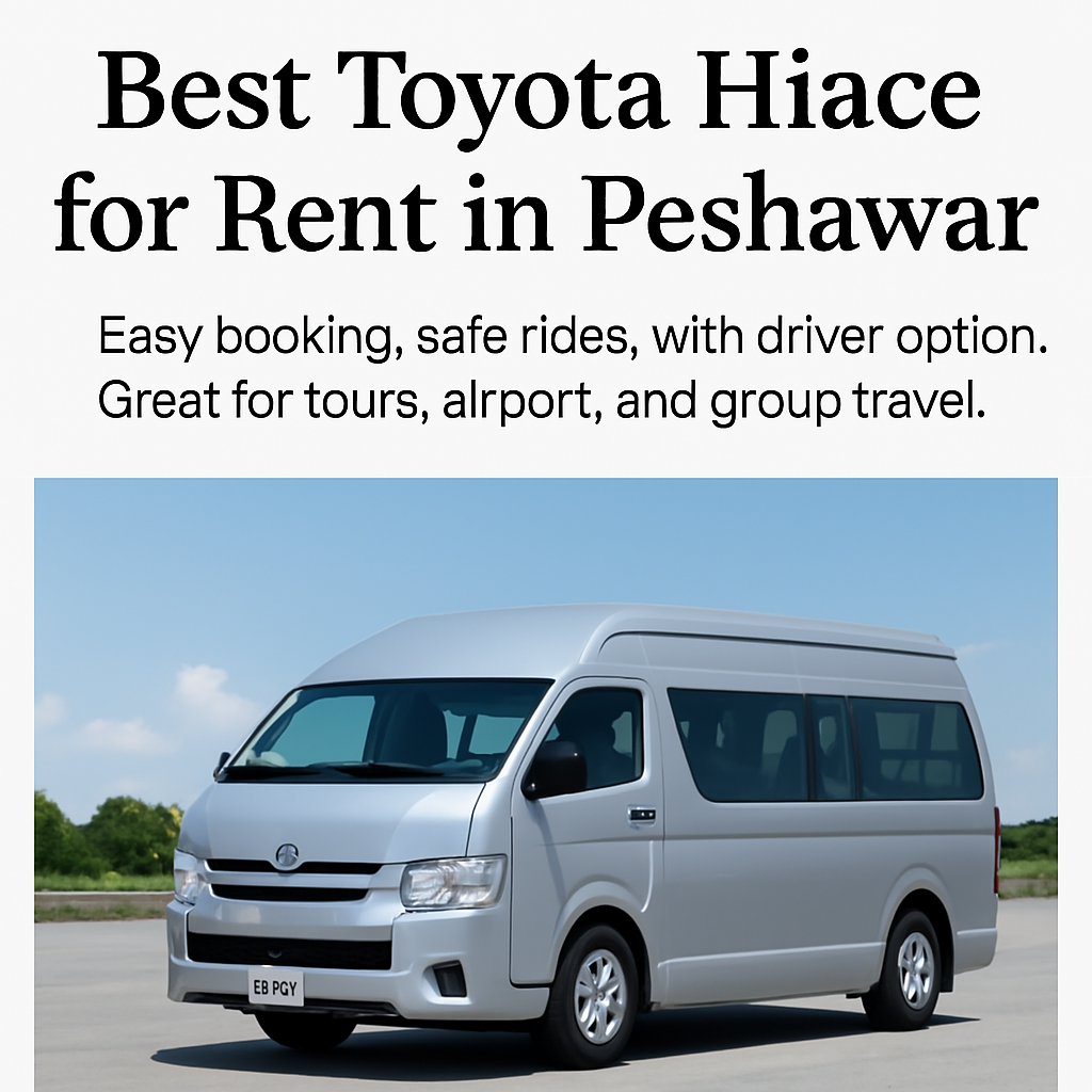 Toyota Hiace Rental in Peshawar