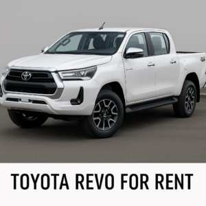 Rent a Toyota Revo in Islamabad