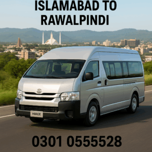 Hiace travel Islamabad to Rawalpindi