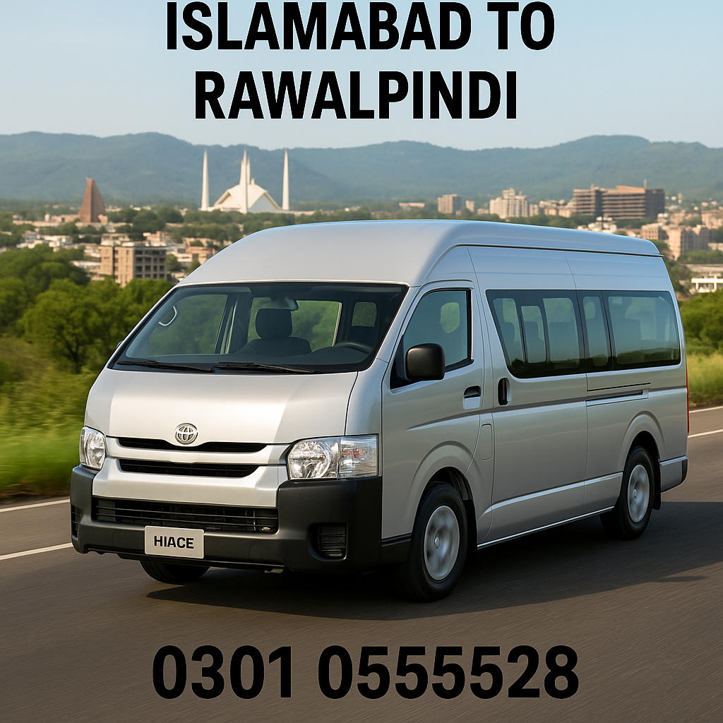 Hiace travel Islamabad to Rawalpindi
