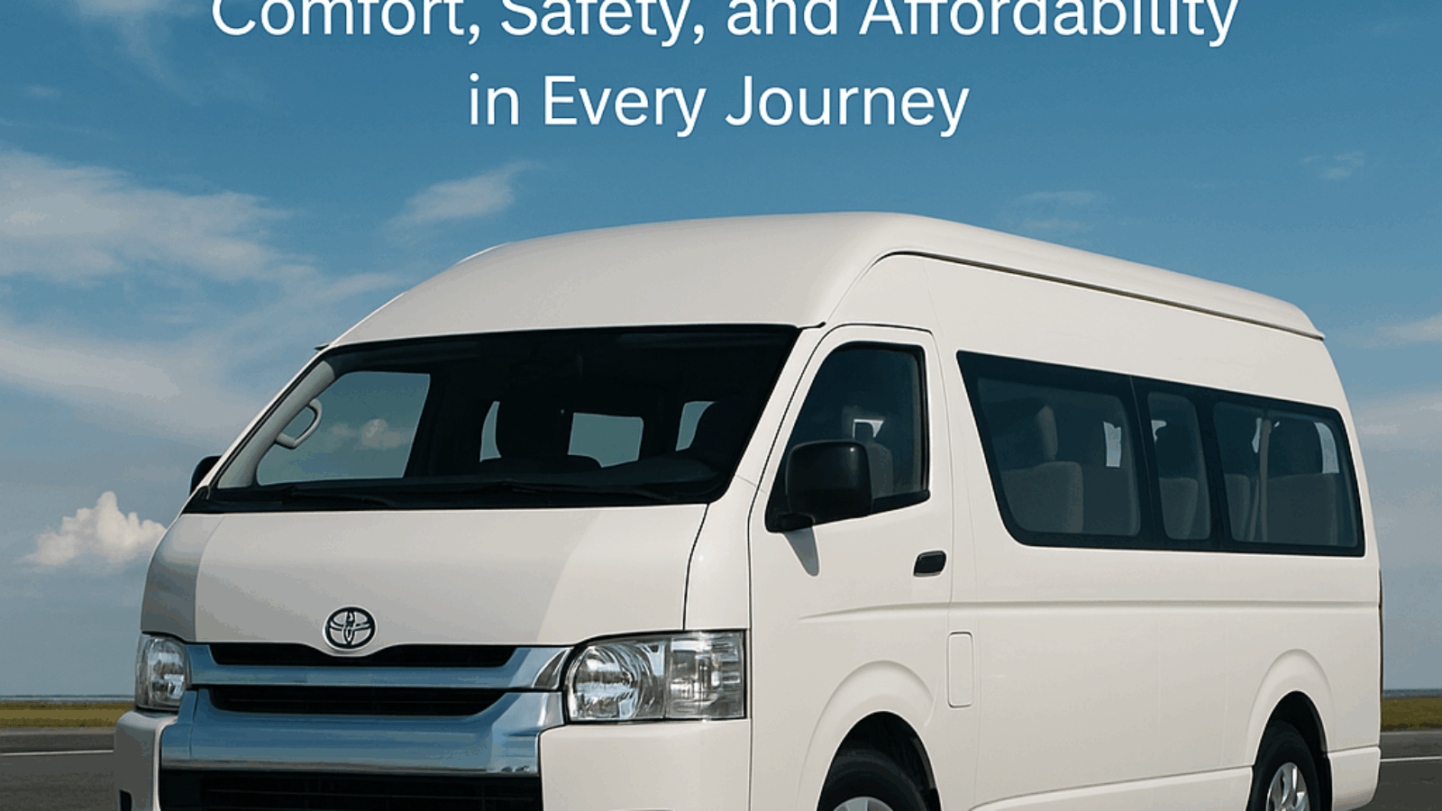 Executive Toyota Hiace Rental