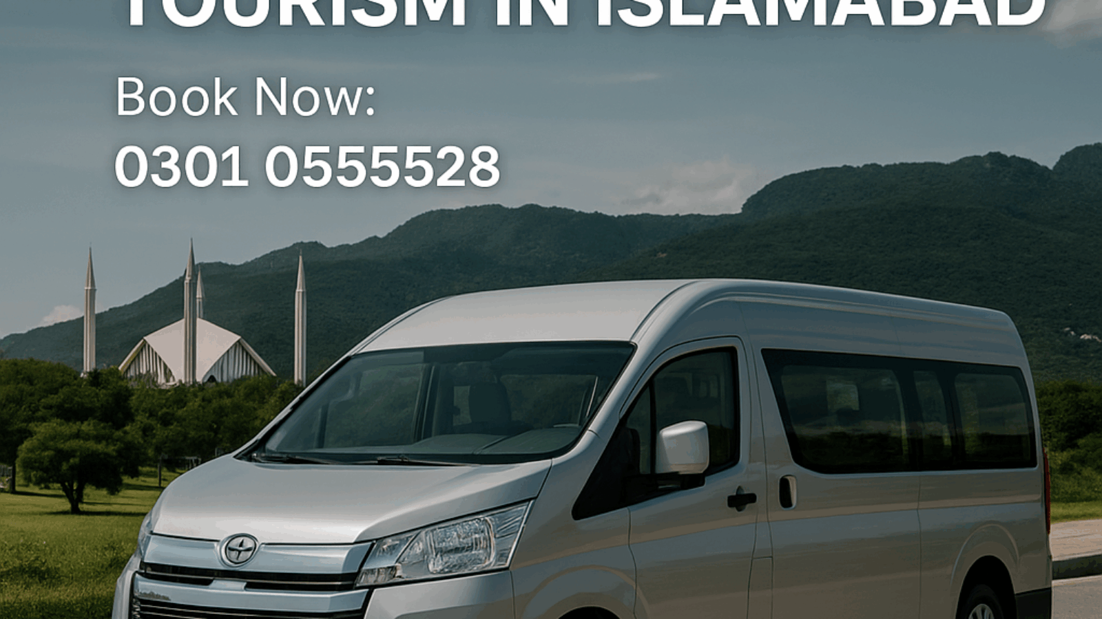 Toyota Hiace with Chauffeur for Tourism