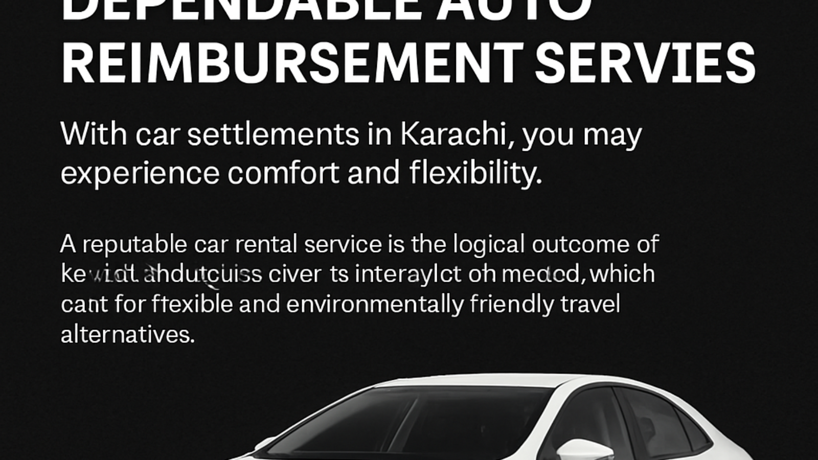 Car Rental Service in Karachi