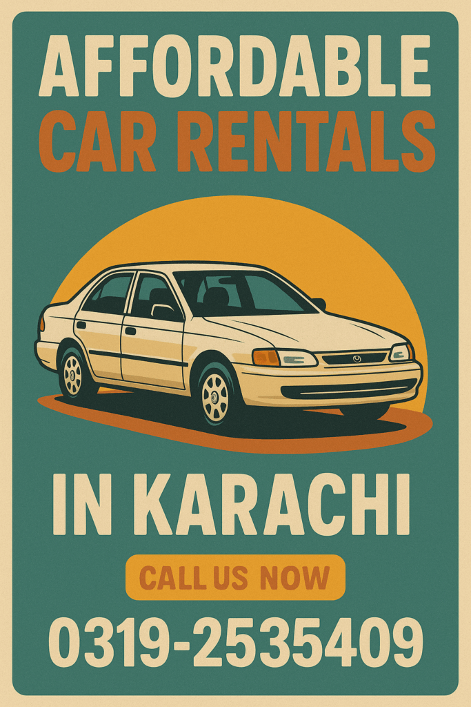Affordable Car Rentals in Karachi