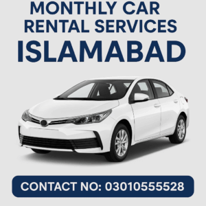 Monthly Car Rental Services in Islamabad