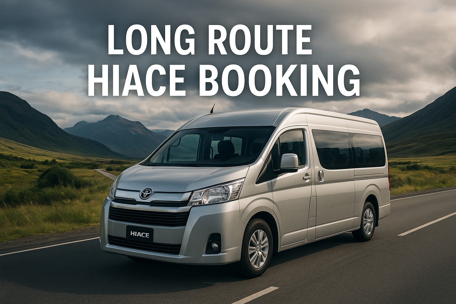 Long Route Hiace Booking service