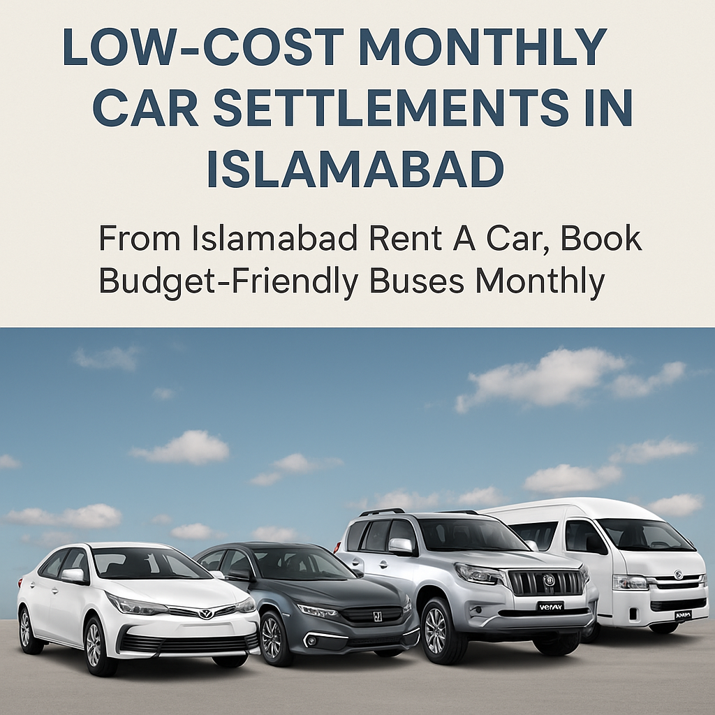 Rent a car monthly in Islamabad