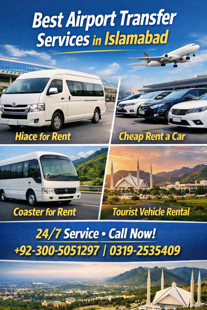 Best Airport Transfer Services in Islamabad