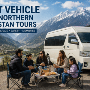 Toyota Hiace for Rent in Islamabad for Northern Pakistan Tours