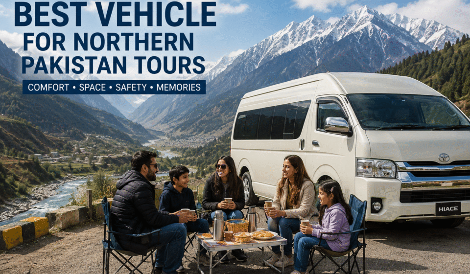 Toyota Hiace for Rent in Islamabad for Northern Pakistan Tours