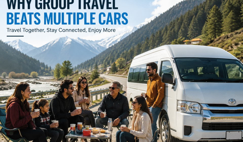 Toyota Hiace for Rent in Islamabad for group travel
