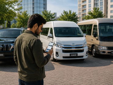 Toyota Hiace for Rent in Islamabad travel vehicle selection