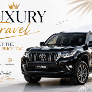 Toyota Prado luxury travel experience in Islamabad