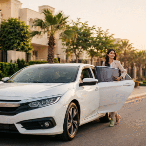Civic for Rent in Bahria for business and family travel