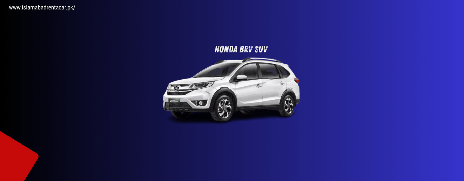 Honda BRV in Islamabad - spacious SUV for rent